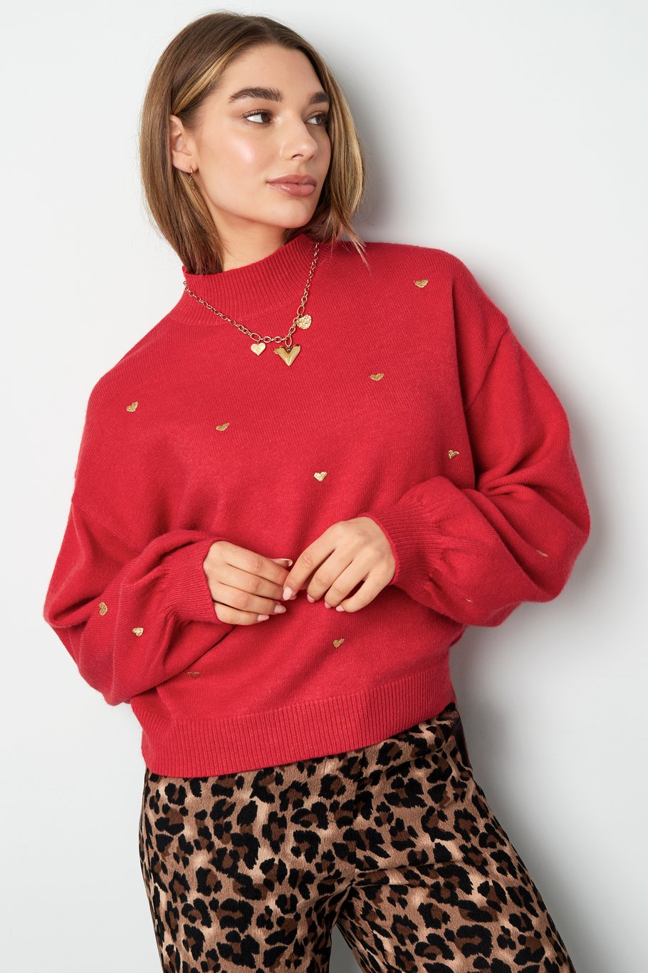 Sweetheart Charm Pullover - schwarz Bild3